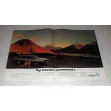 1986 Volkswagen Passat Estate Car Ad - Top Breeders