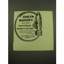 1949 Little, Brown & Company Book Ad - Scott-King's Modern Europe