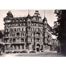 Hotel Bristol Bolzano Italy Vintage Real Photo Postcard