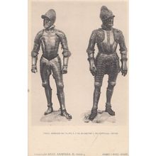 Philip Felipe 2 II King Of Portugal & 3 Spain Knight Armour Old Postcard