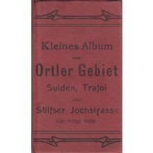 Kleines Album Ortler Gebiet Suiden Trafoi Sweden 16x Photo Book