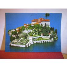 ISOLA BELLA, LAGO MAGGIORE, ITALY unused postcard dated 1992 (A) #