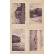 Angola Mossamedes 4x Ship River Antique African Postcard s
