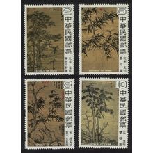 Taiwan Ancient Chinese Paintings 4v 1979 MNH SG#1274-1277 MI#1311-1314