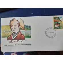 Australia 1980 charles sturt exploration PSE melb airport 3045 postmark