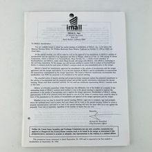 iMall Inc (IMALL) Special Meeting of Stockholders Notice 1999 Early Online Mall