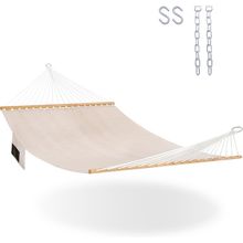 Lazy Daze Hammocks 11 FT Double outside Hammock Quick Dry Olefin Fabric Hammock