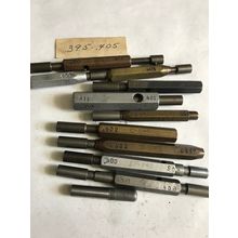 MIXED LOT GO NO GO PLUG GAGES,.395,.403,.405,.408,.400,.405,.402  ,.401,ES