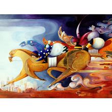 The Race II (The Race Must Go On), Susanne Schuenke Poster Canvas Movie Film Pri