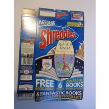 Nestle 2005 Shreddies Cereal Box EMPTY Fantastic Books The Magic Finger