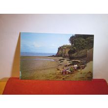 THE SANDS, ABERSOCH, LLANENGAN, GWYNEDD, WALES used vintage postcard 1970 pm =