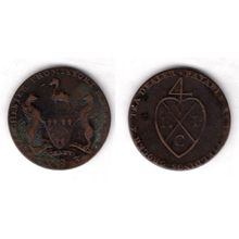 Great Britain. Manchester Halfpenny 1793. dy15215