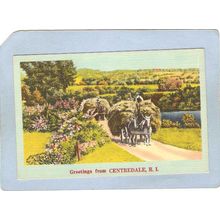 Rhode Island Centerdale Greetings From Centerdale R I ~228