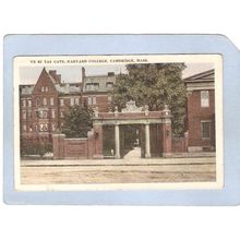 MA Cambridge Ve Ri Tas Gate Harvard University ma_box1~406