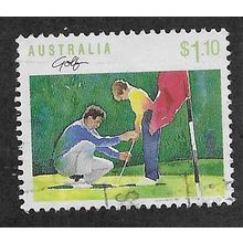 AUS 1989 $1.10 'SPORTS - GOLF' FINE USED (EBID67-333)