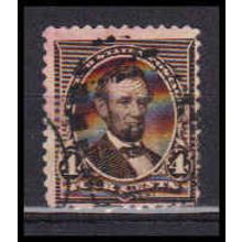 Used 222 4c Abraham Lincoln Average Plus RA0858