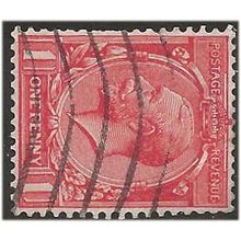 1924 SG419a 1d Scarlet Wmk Block Cypher Sideways Good/Fine Used ..