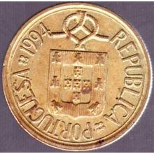 1994 Portugal 5 Escudos Coin