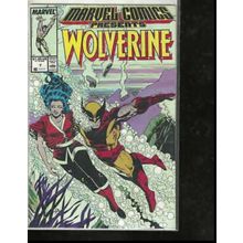 Marvel Comic Presents Wolverine, #7, 1988, Marvel Comic Book, Mid Grade