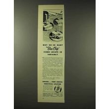 1948 Indiana Department of Commerce Ad - Blue Chip