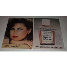 1977 Revlon Touch & Glow Moisturizing Liquid Makeup Ad