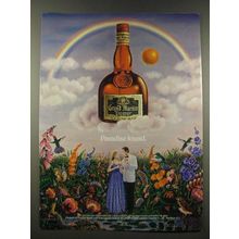 1986 Grand Marnier Liqueur Ad - art by Gervasio Gallardo - Paradise Found