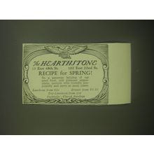 1945 The Hearthstone Restaurant Ad - Recipe for Spring