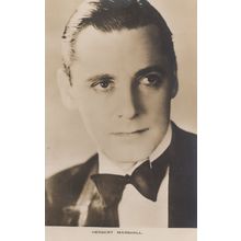 Herbert Marshall Film Weekly Antique Postcard