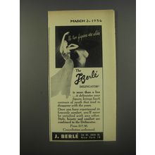 1956 J. Berle Delineator Bra Ad - No two figures are alike