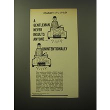 1960 Nelkane Pass-i-Fier Ad - A gentleman never insults anyone.. Unintentionally