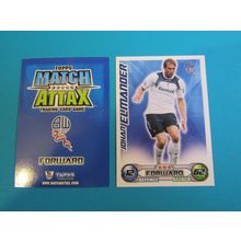 Johan Elmander - Bolton Wanderers - Match Attax 2008/09 Football Card