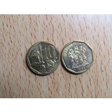 South Africa 1999 10 Cents Coin