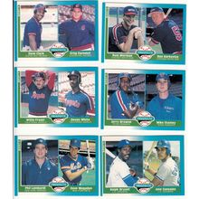 1987 Fleer Major League Prospects complete set of 10 cards