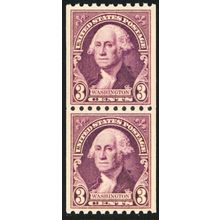 722, Mint NH XF Coil Pair - A BEAUTY! - Stuart Katz