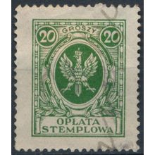 General Duty Revenue: 20gr - Poland 1927 - FH - Barefoot R86