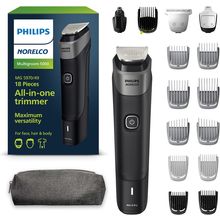 Philips Norelco Multigroom 5000 Series, All-In-One Trimmer, Beard Trimmer and Ha