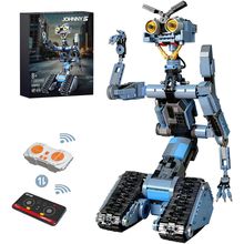 1176 Pieces Johnny 5 Robot Building Set with Remote Control, Short Movie Buildin