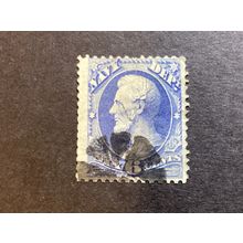 ICOLLECTZONE US O38 F/VF used trimmed perfs on left