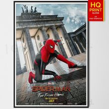 Spider Man Far From Home 20 Poster Canvas Movie Film Print A0 A1 A2 A3 A4 A5 A6