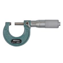Mitutoyo 103-135 - Outside Micrometer 0 - 1" .0001 RA Baked Enamel, Friction Th.