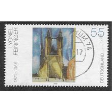 GER 2002 55c 'HALLE MARKET CHURCH' FINE USED (EBID 54-140)