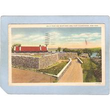 New York Fort Ticonderoga Sally Port & West Demilune ny_box5~1636