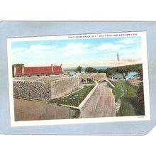 New York Fort Ticonderoga Sally Port & West Demilune ny_box5~1639