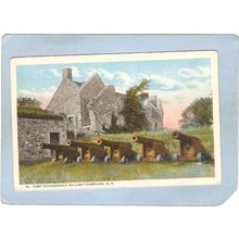 New York Fort Ticonderoga Fort Ticonderoga On Lake Champlain ny_box5~1635
