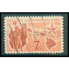 Used C55 7c Hawaii Statehood Fine WA0615