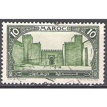Maroc 1923 Michel 54 O Cote (2005) 0.30 € Fas Bab Segma Cachet rond