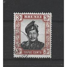 Brunei.SG102 3c Sultan Omar Ali Saifuddin.Fine Used.Aug25t