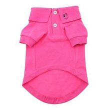 Solid Dog Polo - Raspberry Sorbet Small