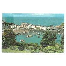 THE HARBOUR, ILFRACOMBE, DEVON used vintage postcard 1974 pm (a) =