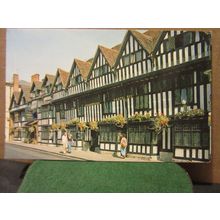 SHAKESPEARE HOSTELRIE, STRATFORD UPON AVON used postcard by Jarrold 1974 pm